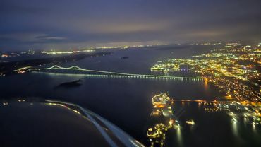Claiborne Pell Newport Bridge and Goat Island
Credit: Leo Yakirevich